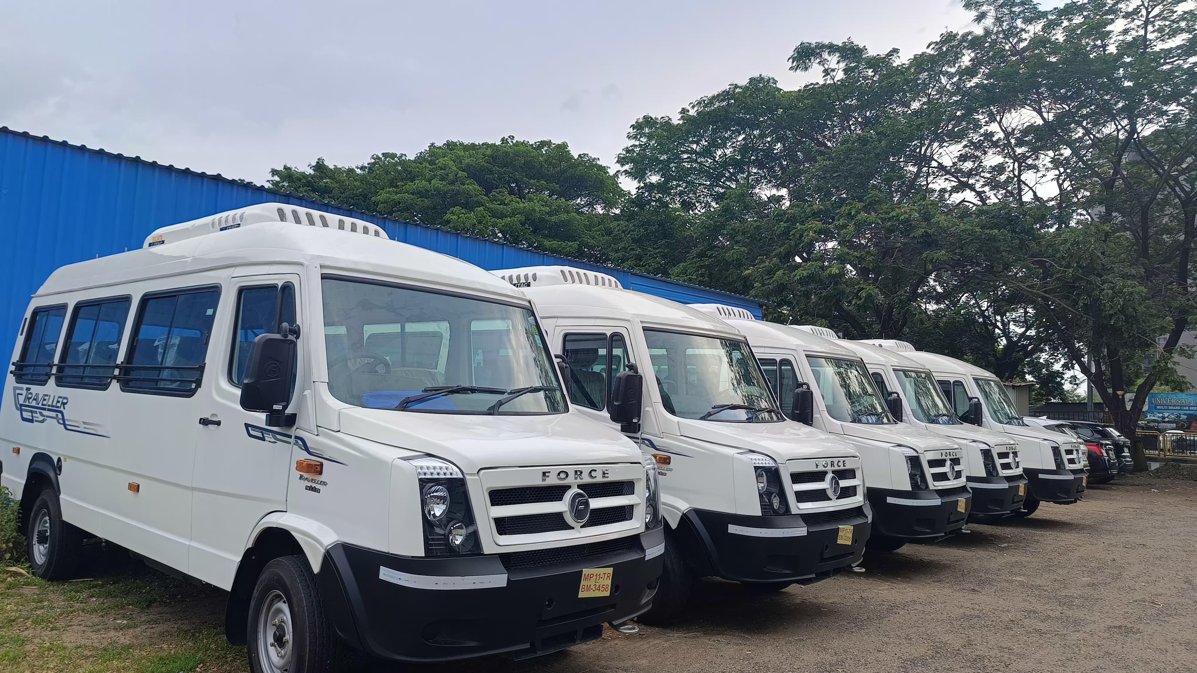 Corporate Shuttles vehicle - Professional corporate transportation service by Comfort Tours Pune